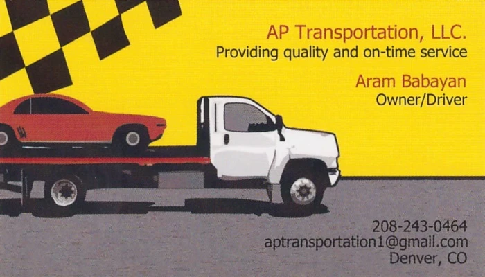 AP Transportation Business Card