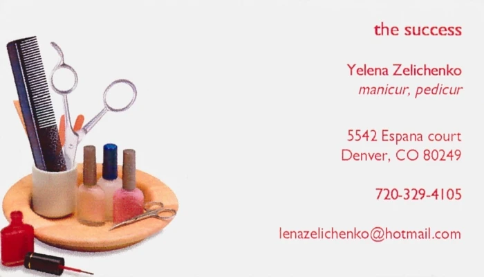 Yelena Zelichenko Business Card