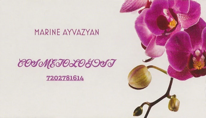 Marine Ayvazyan Business Card