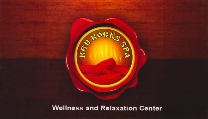 The Red Rocks Spa Business Card
