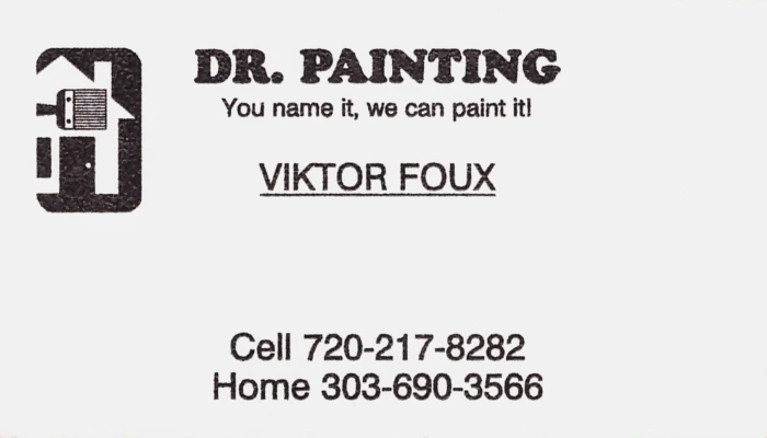 Viktor Foux Business Card