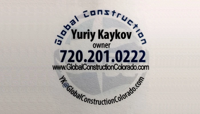 Yuriy Kaykov Business Card