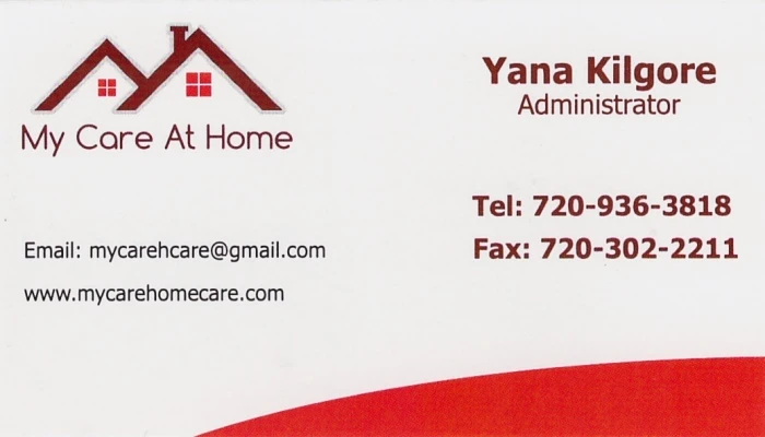 My Care at Home Business Card