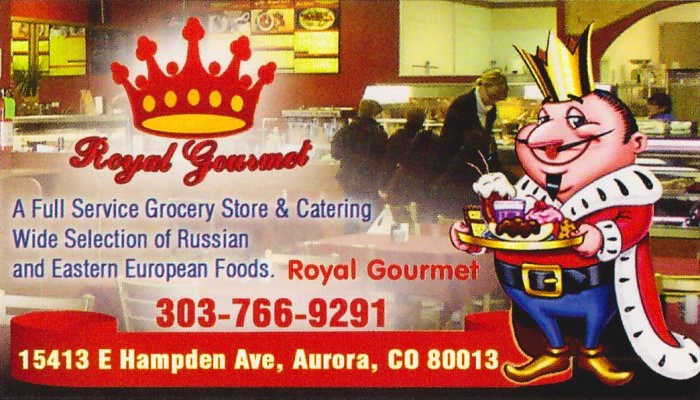 Royal Gourmet Business Card
