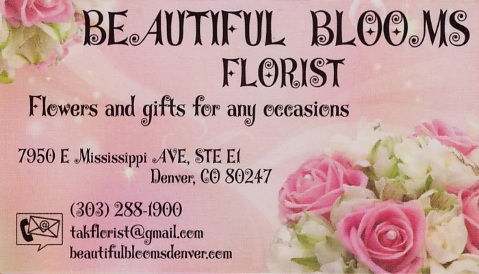 Beautiful Blooms Business Card