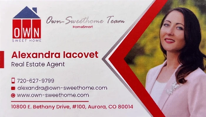 Alexandra Lacovet Business Card