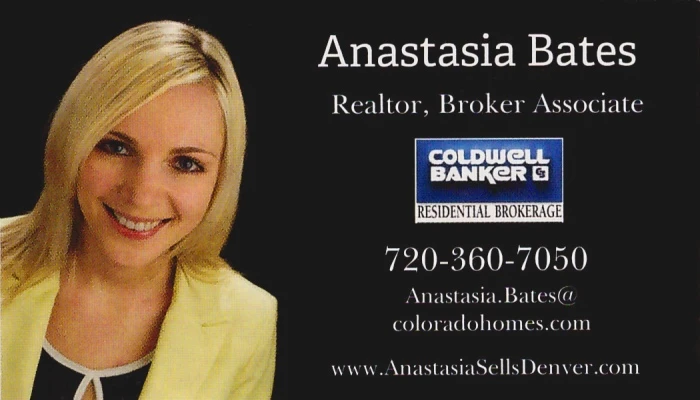 Anastasia Bates Business Card
