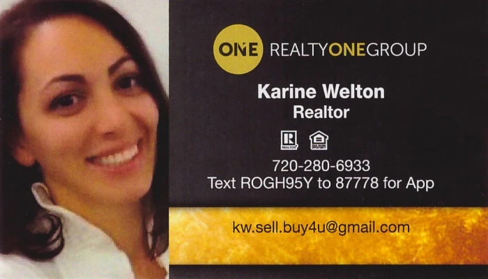 Karine Welton Business Card