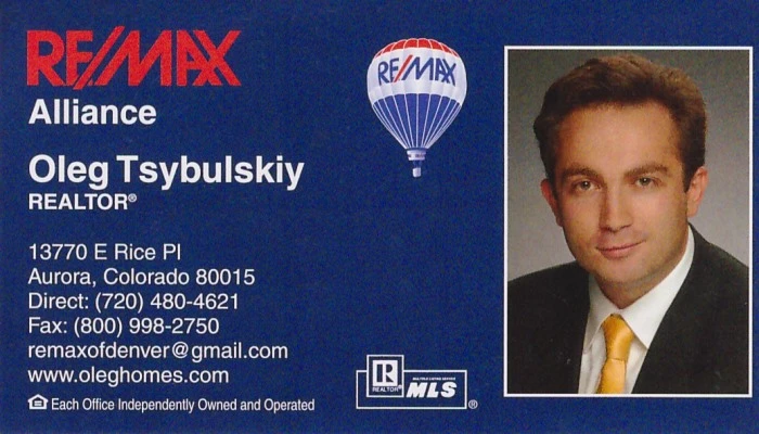Oleg Tsybulskiy Business Card