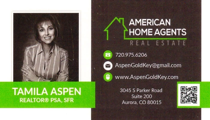 Tamila Aspen Business Card
