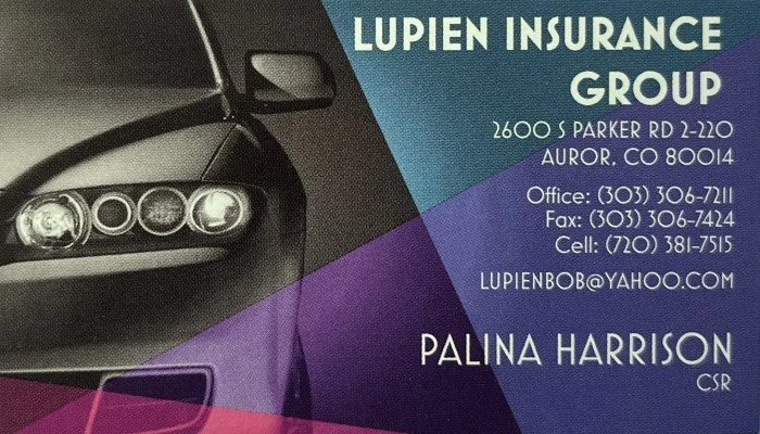 Lupien Insurance Group Business Card