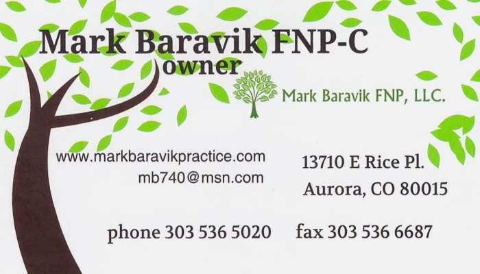 Mark Baravik Business Card