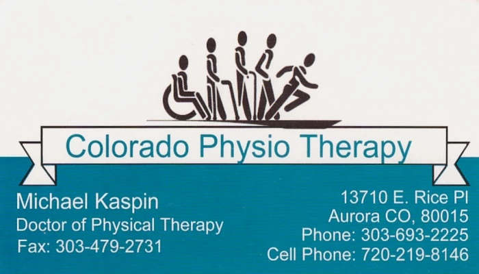 Colorado Physio Therapy Business Card