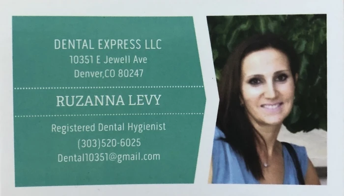 Ruzanna Levy Business Card