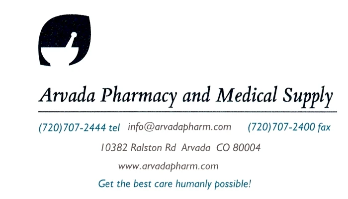 Arvada Pharmacy Business Card