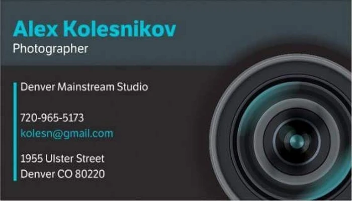 Alex Kolesnikov Business Card