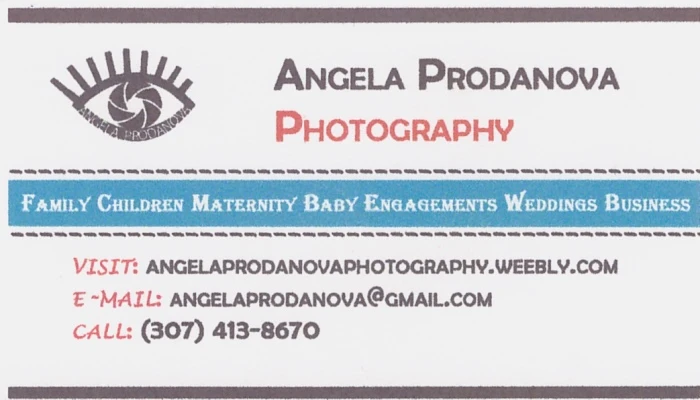 Angela Prodanova Business Card