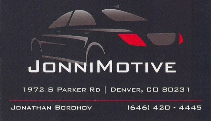 Jonni Motive Business Card